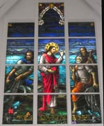 stained glass window